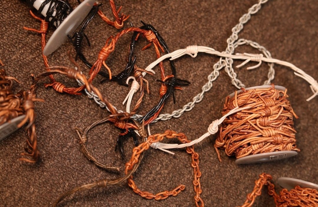 Barbed Wire Leather