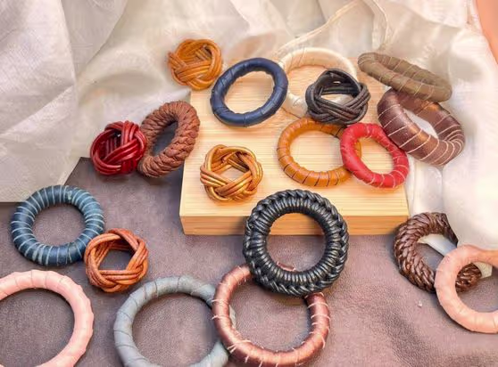 Leather Rings