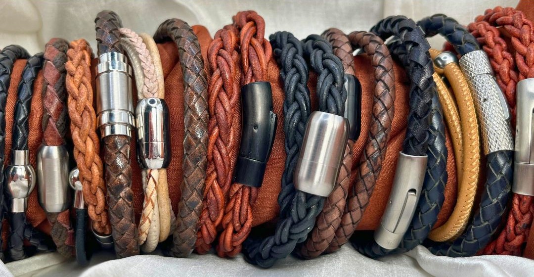 Magnetic Clasps for Round Leather