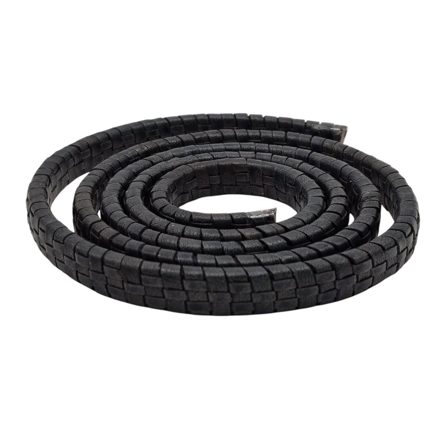 Oval Braided Carpet Style-11,2*6,3- vintage blue 0.2