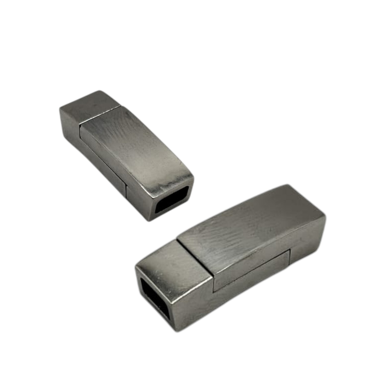 Stainless Steel Magnetic Clasp: MGST-102 5*3mm (Steel Matt)