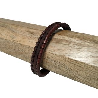 Bruges Braided Style-11X6mm-Cognac