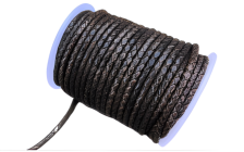 Cordoncini in pelle intrecciata
