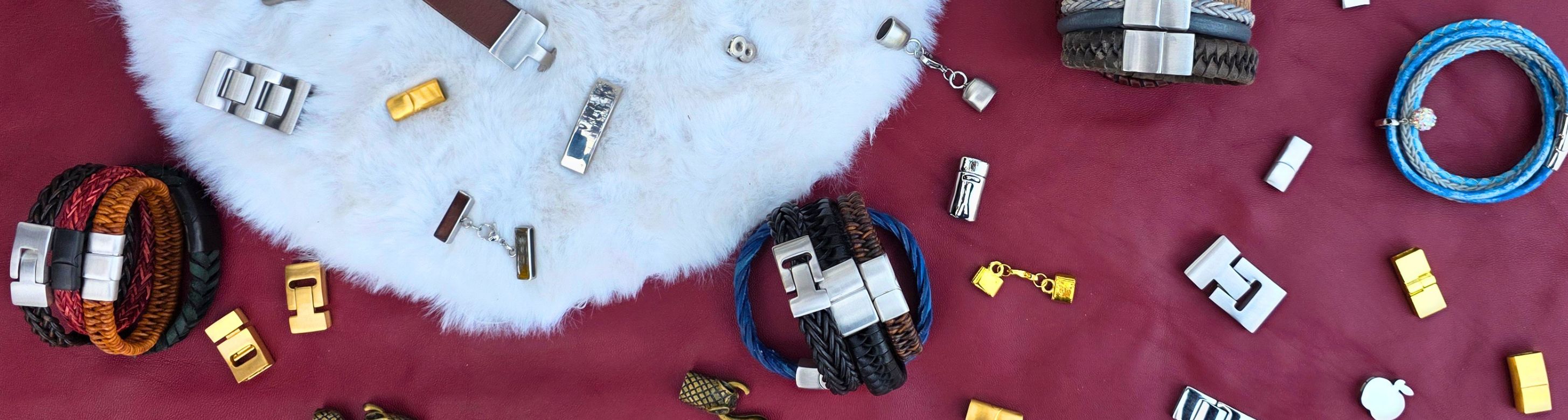 Selección de componentes para cuero plano