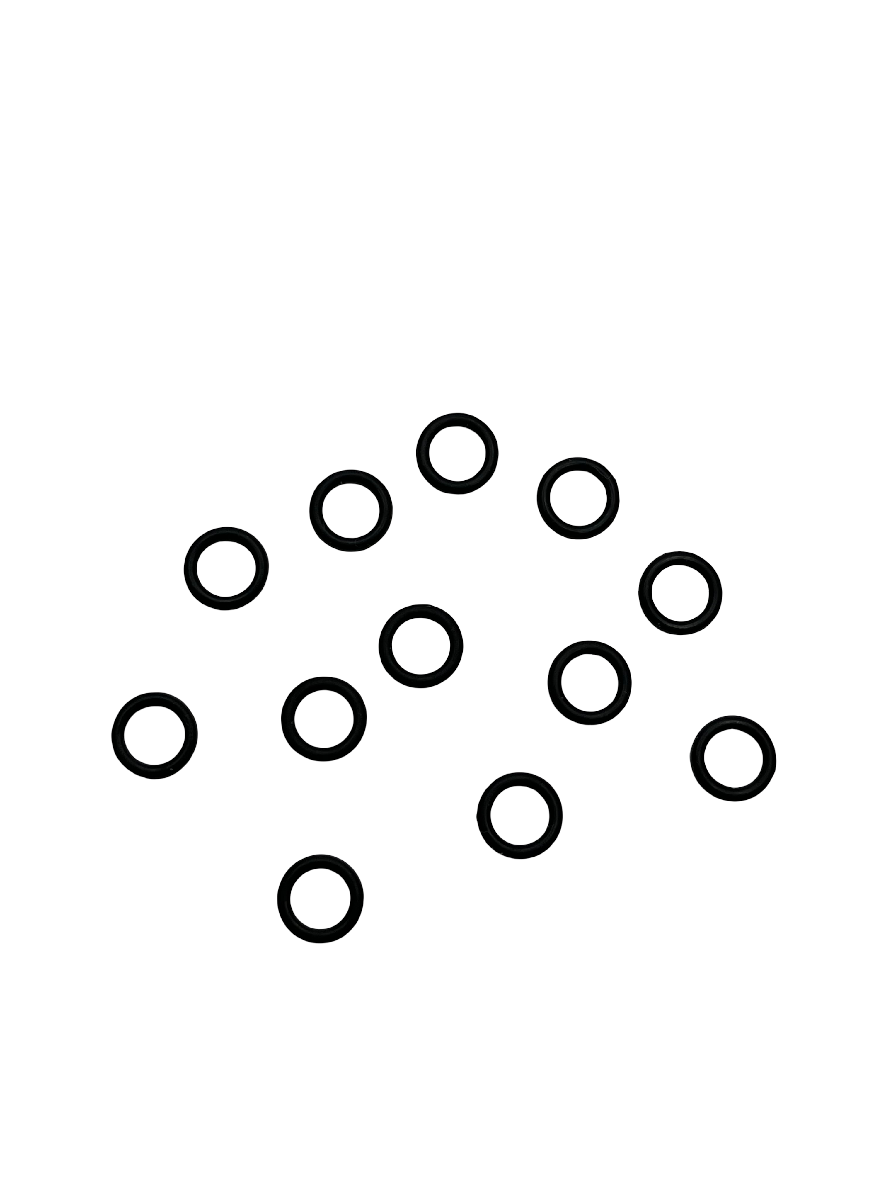 Rubber ring-4mm-Black