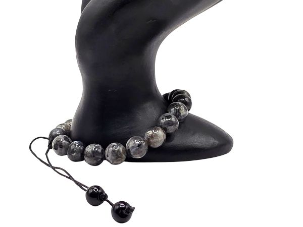Labradorite Gemstone Bracelet: Style-602 (8mm)