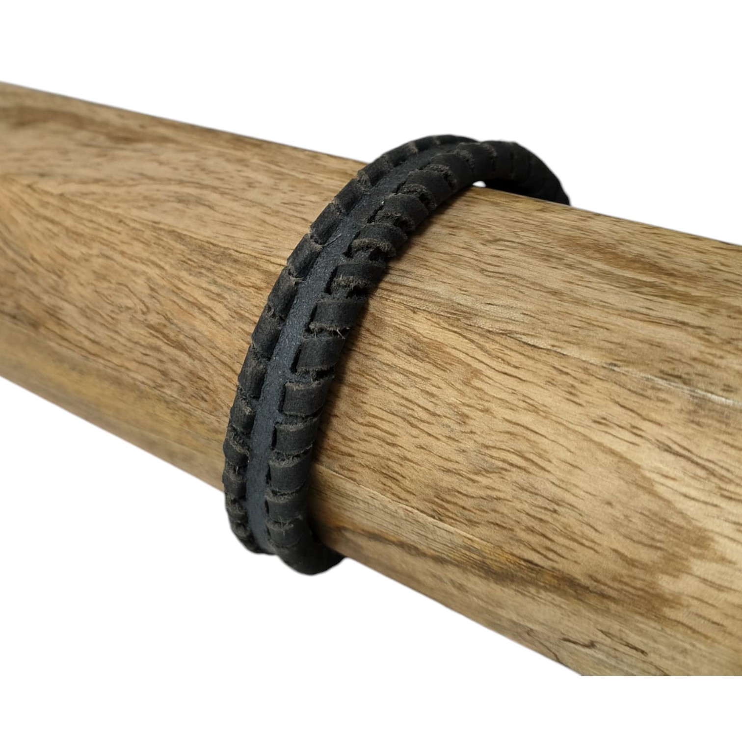 BRUGES BRAIDED STYLE - 11X6MM - V. DARK GREY