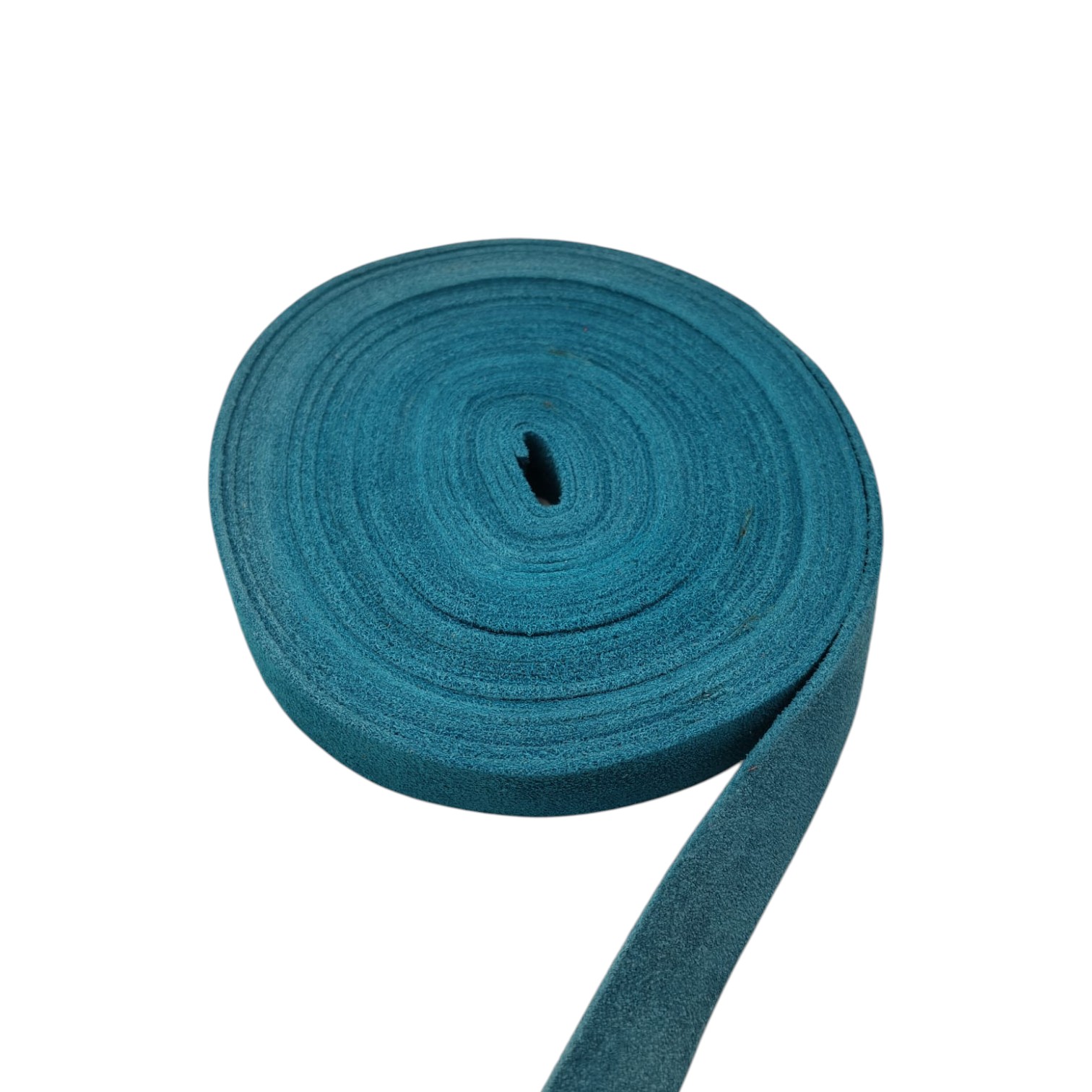 Real Suede Cords-15mm-Turquoise
