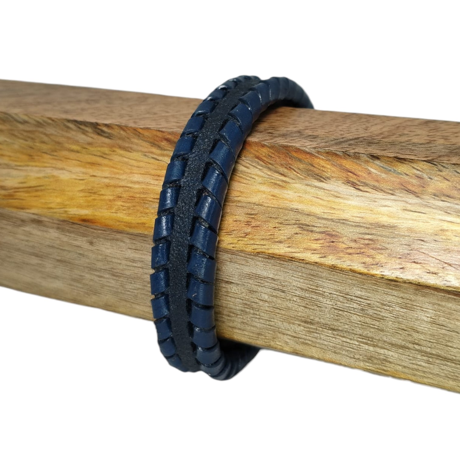 Bruges Braided Style-13X6mm-Dark Blue