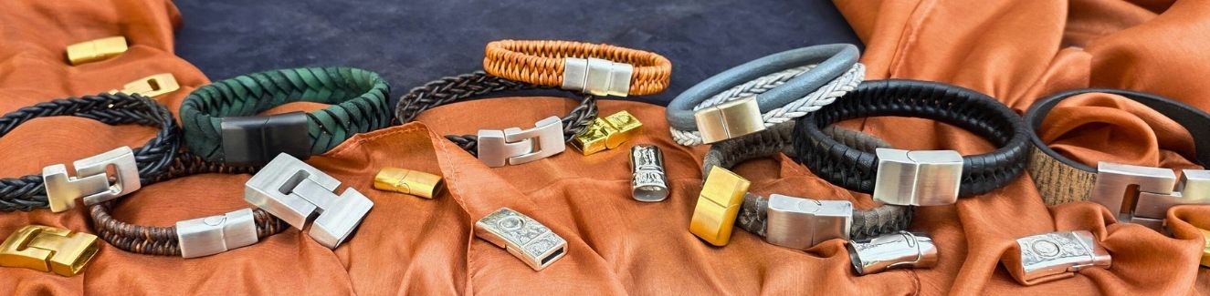 Magnetic Clasp For Flat Leather