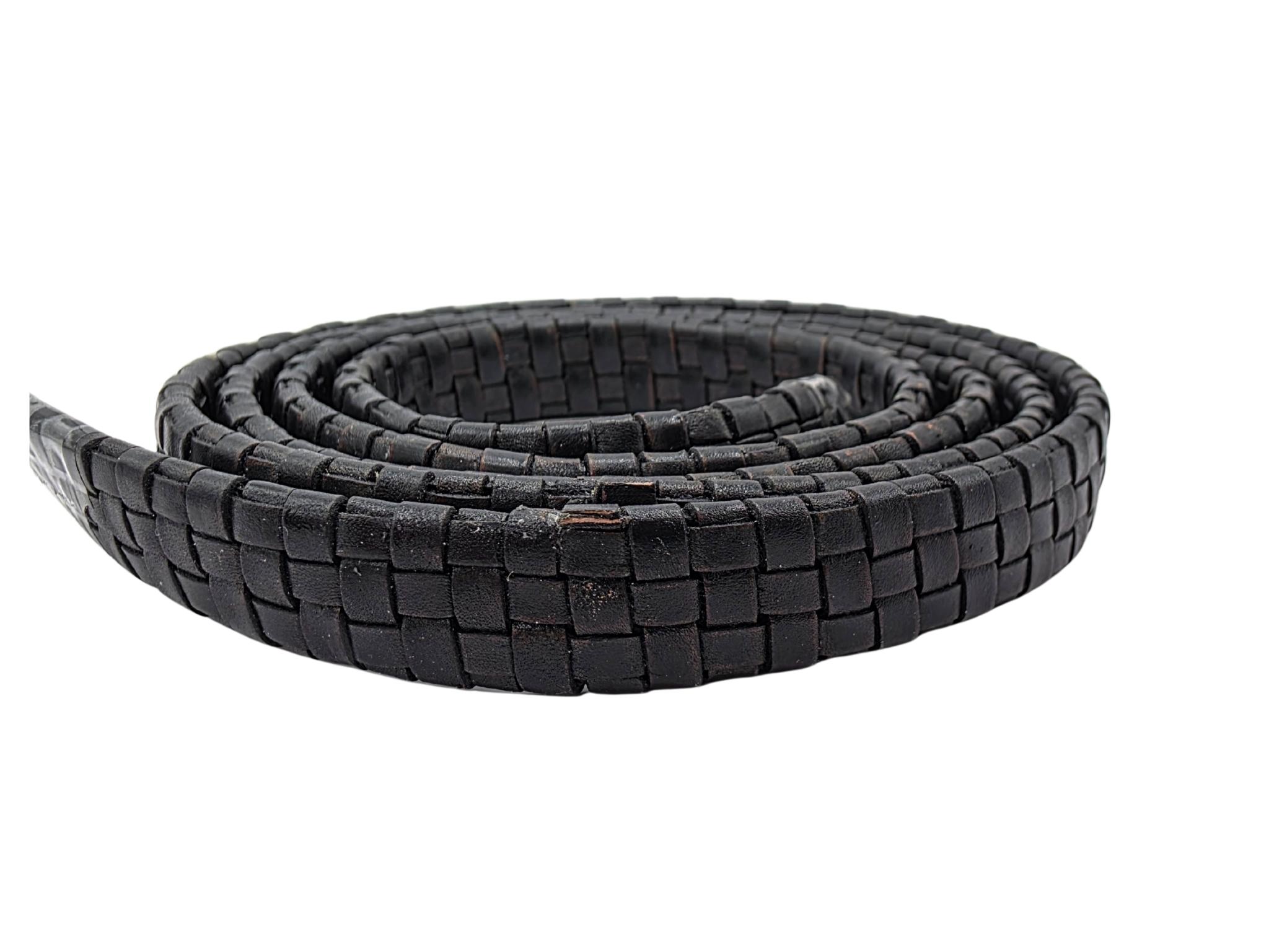 Oval Braided Carpet Style- 13,4*3,5-Vintage Navy Blue