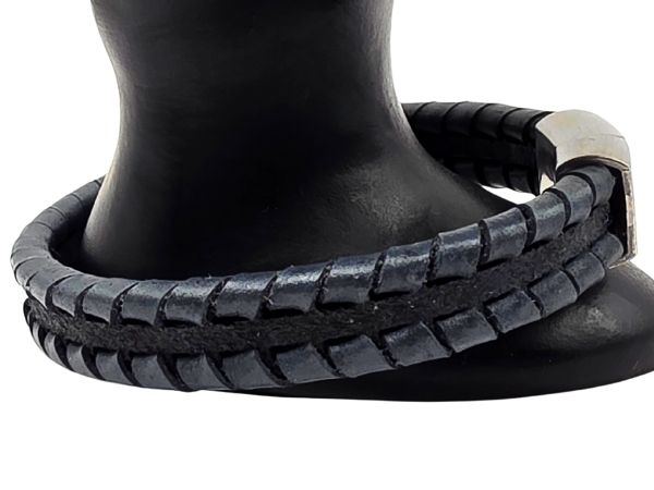 Bruges Braided Leather Bracelet - Style 251