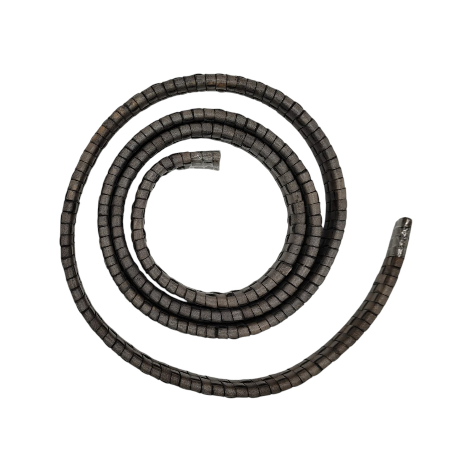 Oval Braided Carpet Style-15*4.5mm-Dark Grey