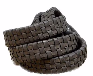 Oval Braided Carpet Style-15*4.5mm-Grey