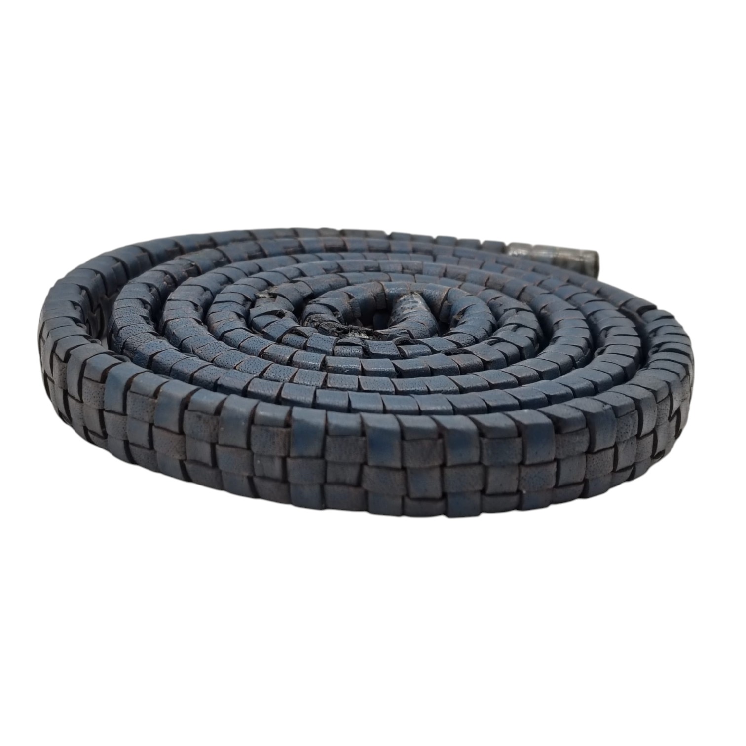 Oval Braided Carpet Style-11,2*6,3- opal blue