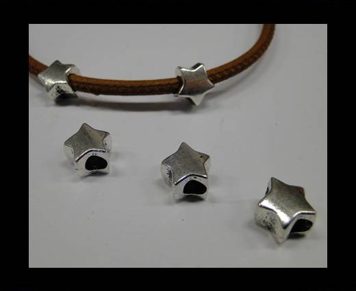 Stars zamak part for leather CA-3739