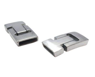 Steel Magnetic Clasp: MGST-119 12.7*4 (steel matt)