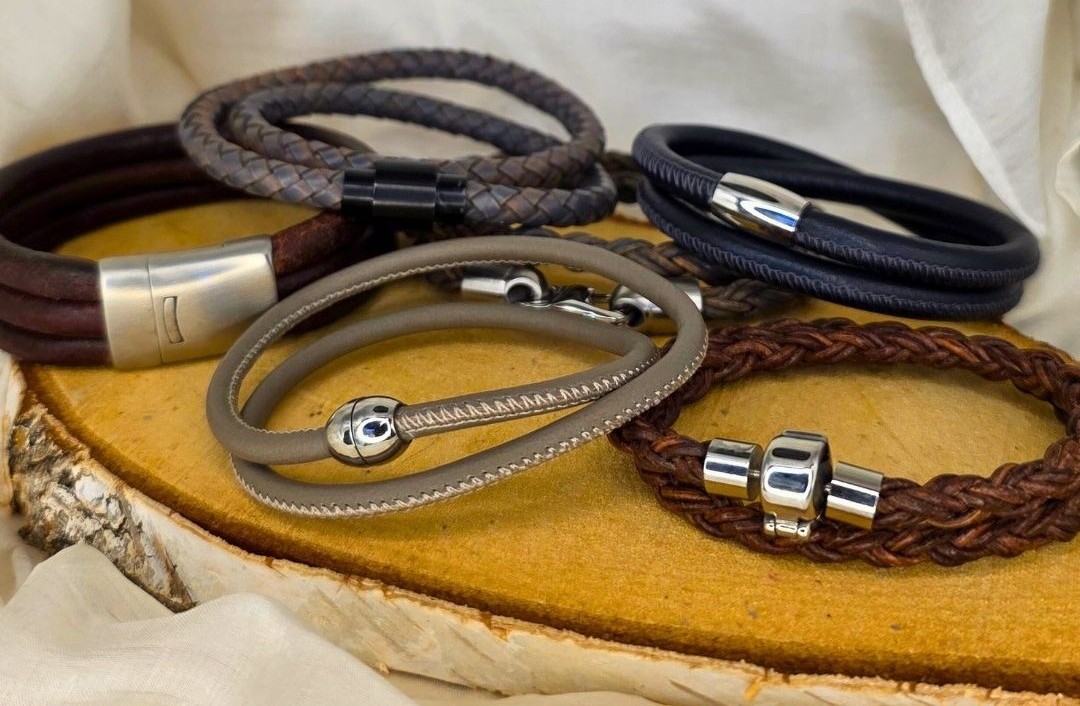 Round Leather Bracelet