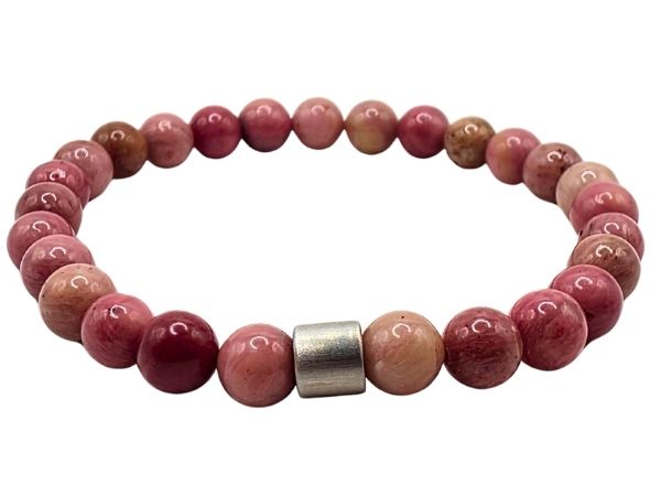 Rhyolite Gemstone Bracelet: Style-592 (6mm)