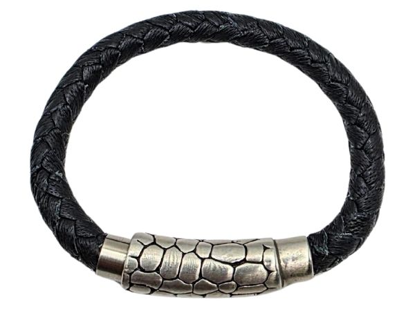 Round Braided Leather Bracelet - Style 463
