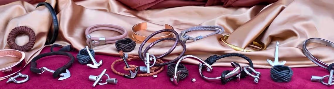 More Leather Jewellery Components