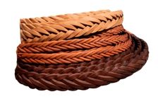 Flat Braided Leather Cords