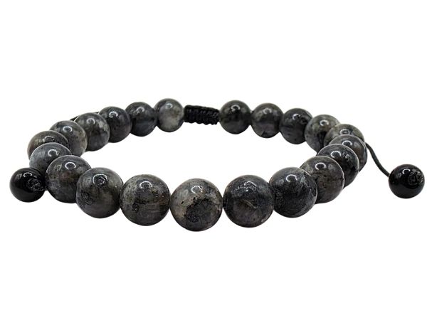 Labradorite Gemstone Bracelet: Style-602 (8mm)