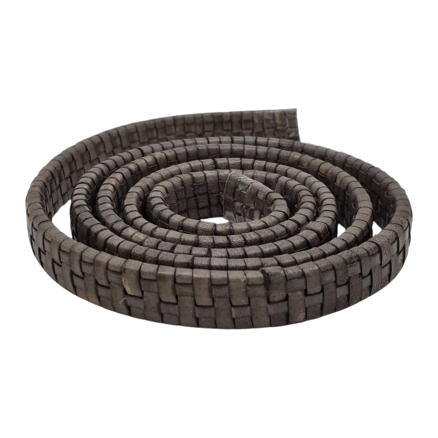 Oval Braided Carpet Style-15*4.5mm-Vintage Grey