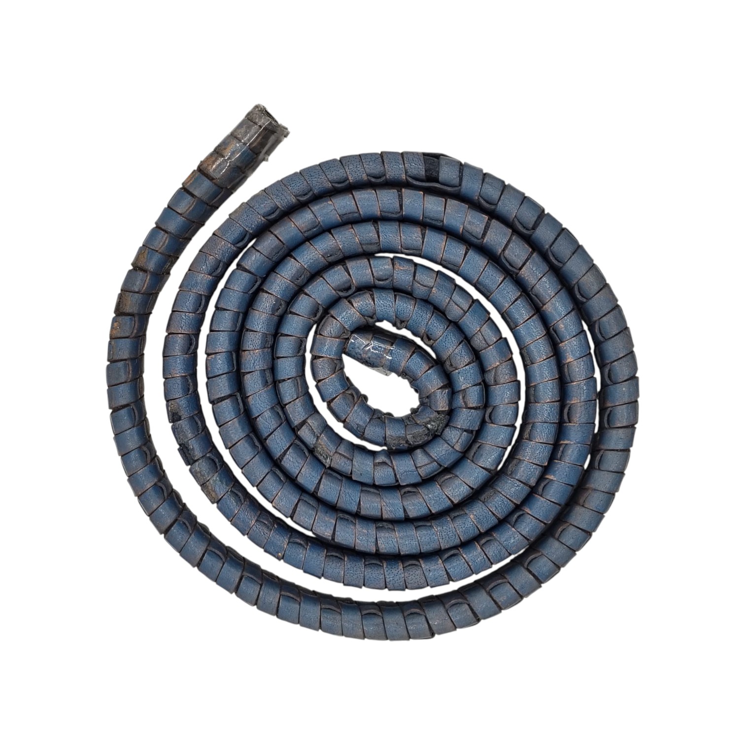 Oval Braided Carpet Style-11,2*6,3- opal blue