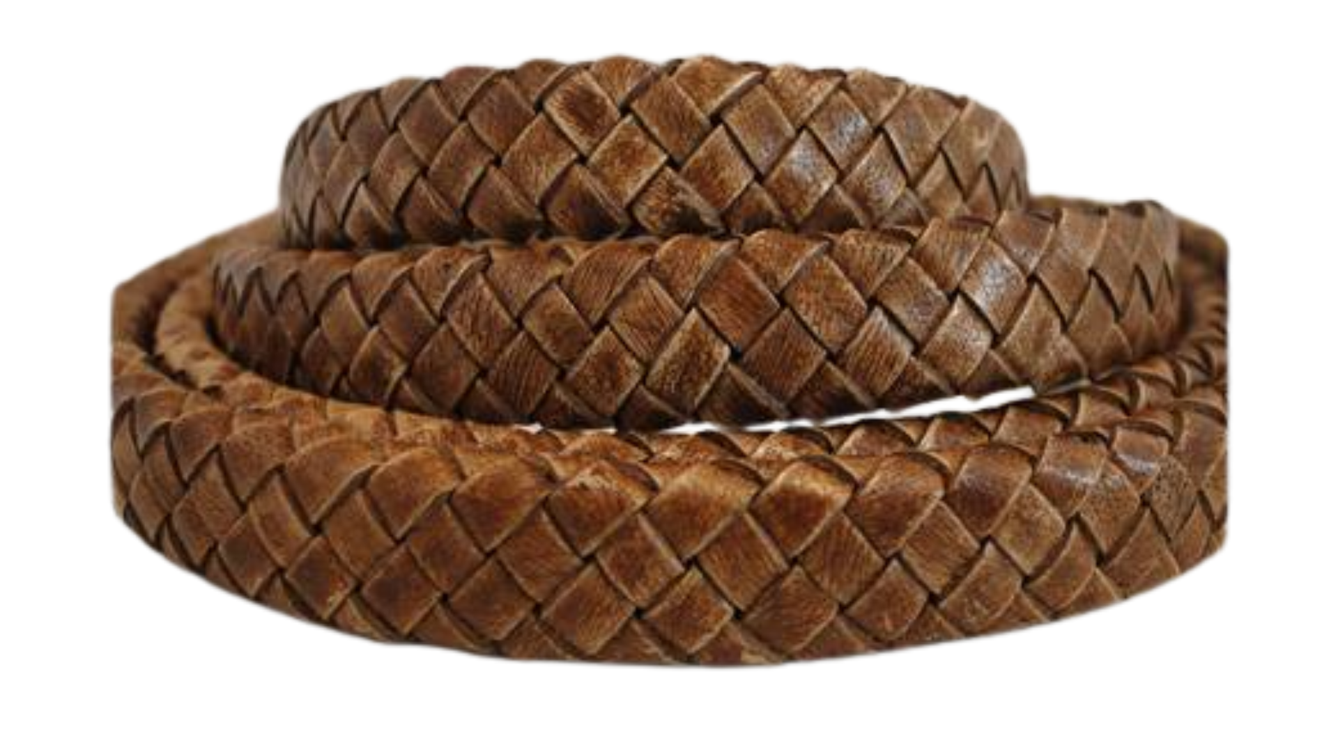Oval Braided Leather Cords