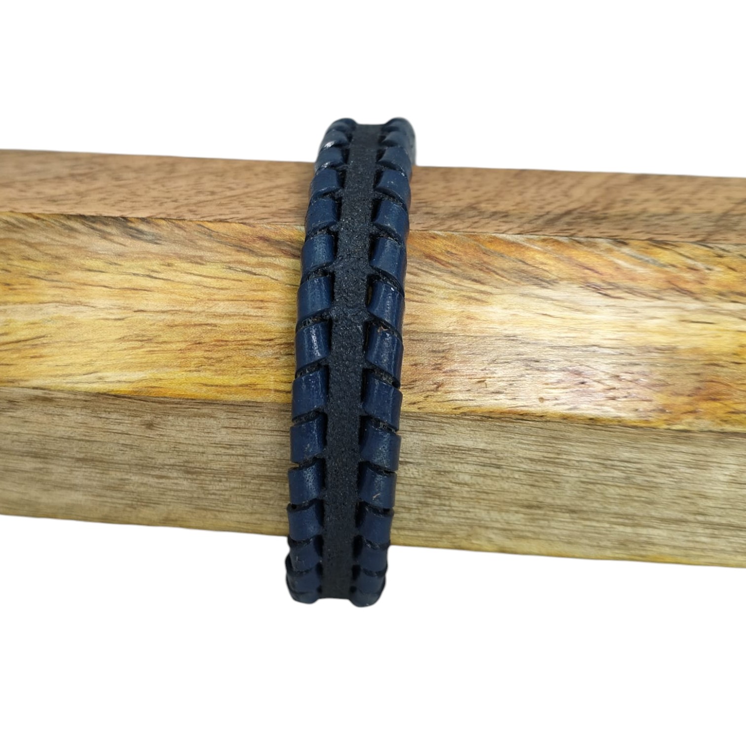 Bruges Braided Style-13X6mm-Dark Blue