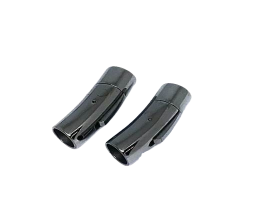 Stainless Steel Push Clasp -MGST06-9mm