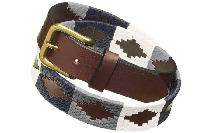 Leather polo belts