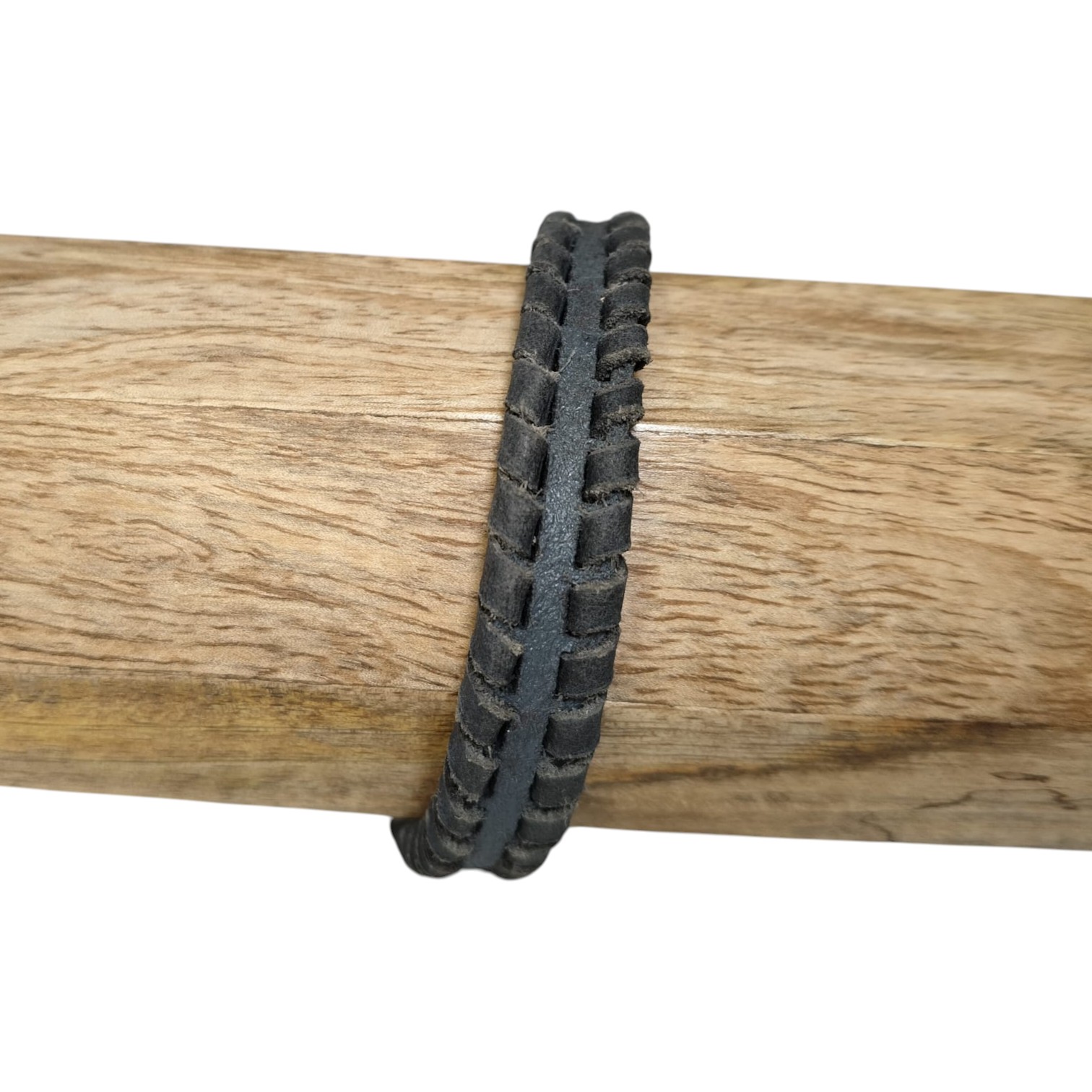 BRUGES BRAIDED STYLE - 11X6MM - V. DARK GREY