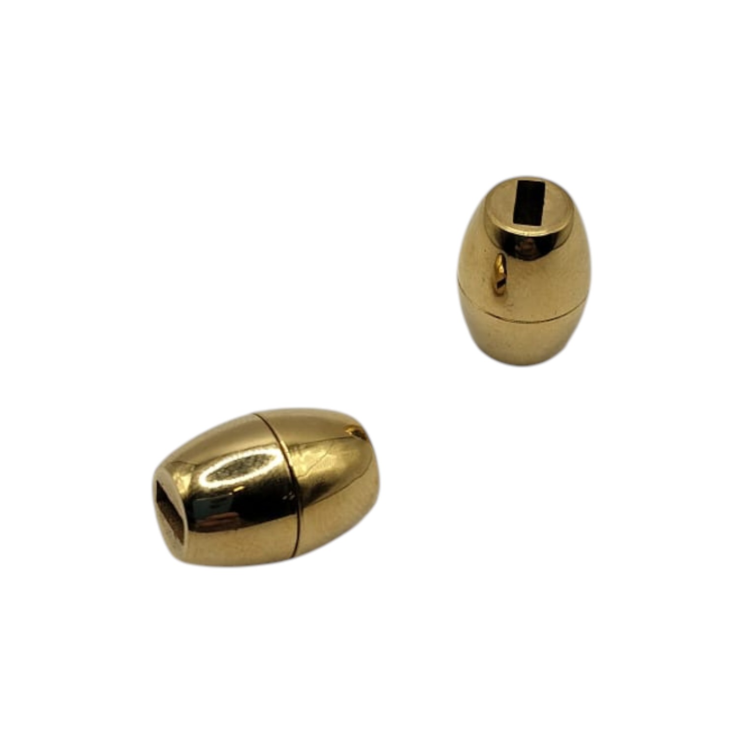 Stainless Steel Magnetic Clasp: MGST-44 5.2*2.3mm (Gold)