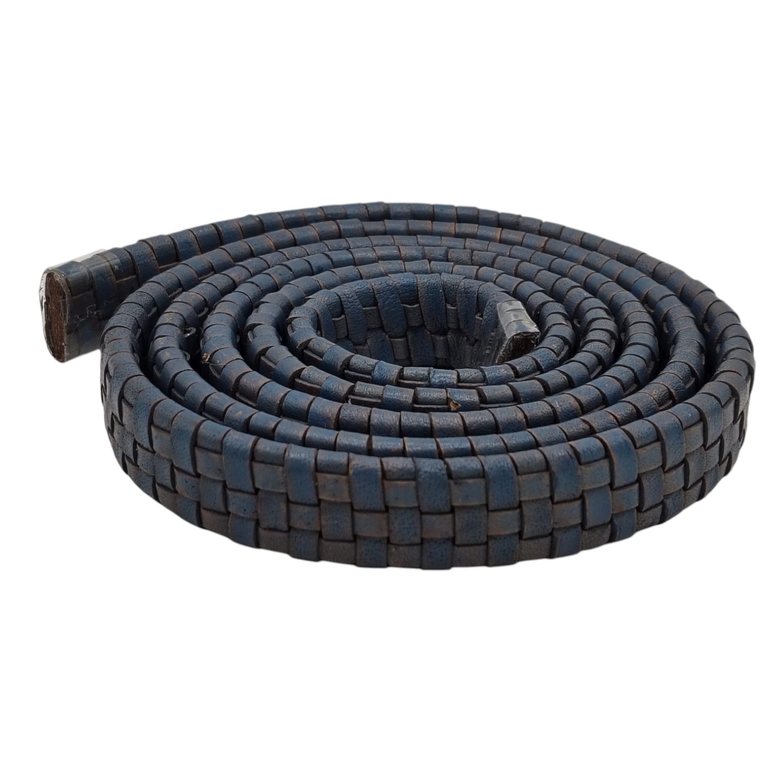 Oval Braided Carpet Style-15*4.5mm-Opal Blue