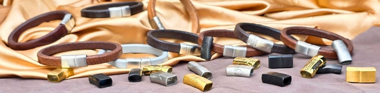 Magnetic Clasps for Regaliz Leather