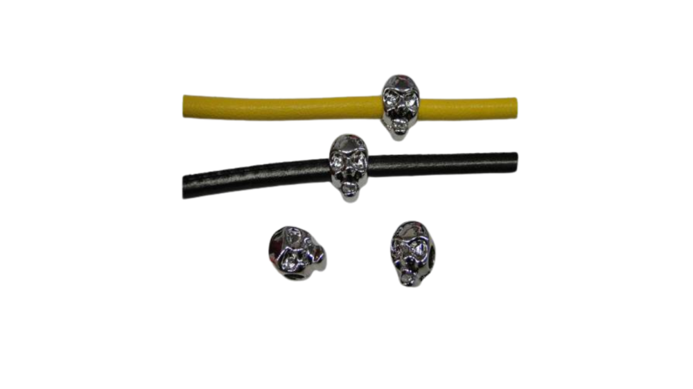 Zamak parts for leather: CA-4744 4mm (Steel)