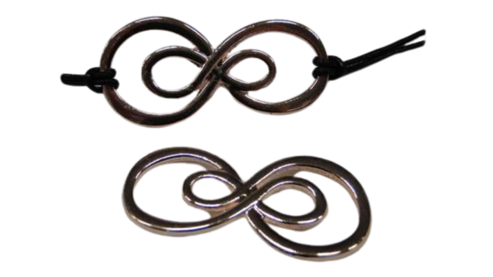 Zamak charm CA-4742-Rose gold