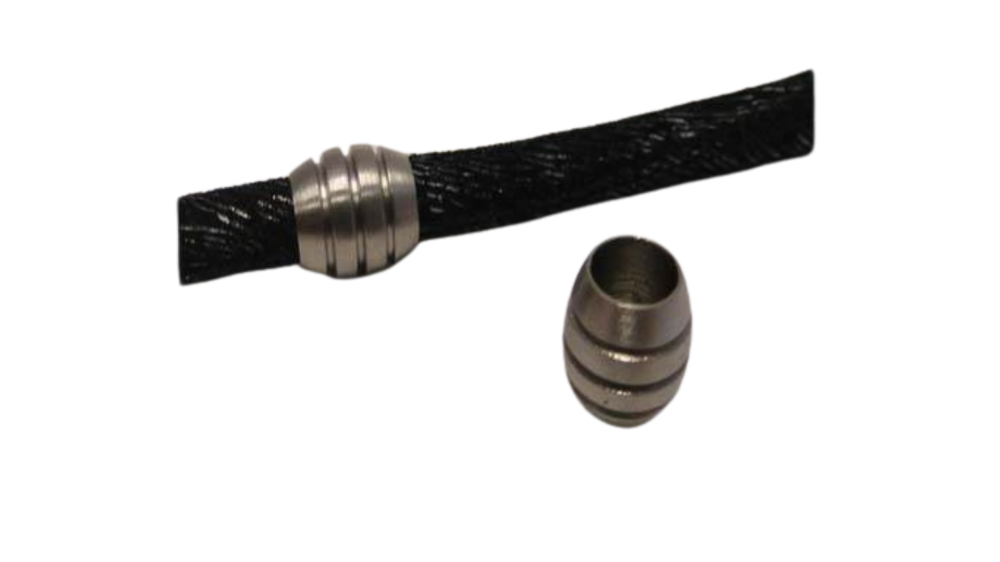 Stainless steel part for leather: SSP-622 6mm (Steel)