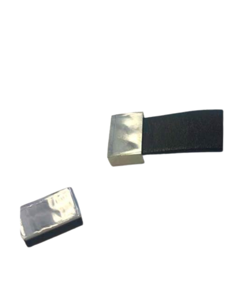 Stainless steel end caps: SSP-676 10x2mm (Steel)