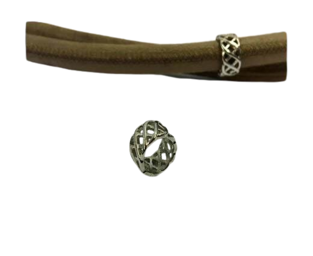 Stainless steel part for leather: SSP-679 8mm (Steel)