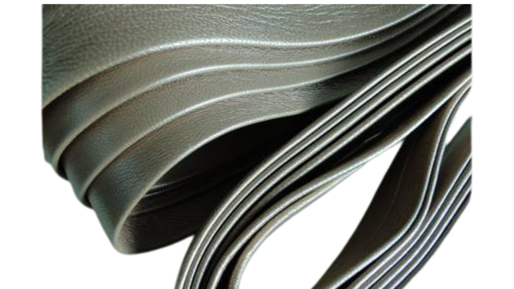 Nappa Leather Flat-Rose Gold-20mm