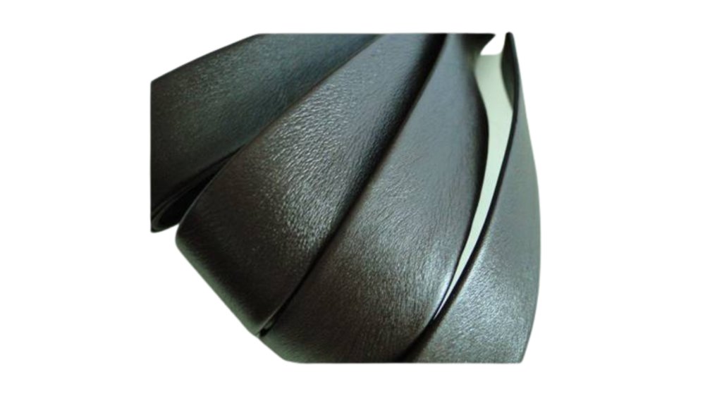 Nappa Leather Flat-Dark Brown-20mm