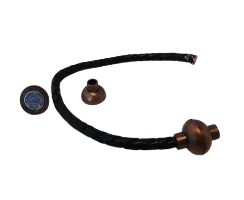 Zamak magnetic claps: MGL-4 8MM (Copper)