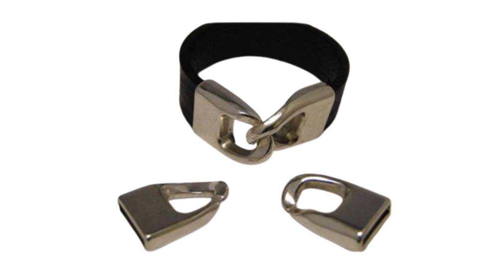 Zamak Clasps ZAML-64-14.5x3mm