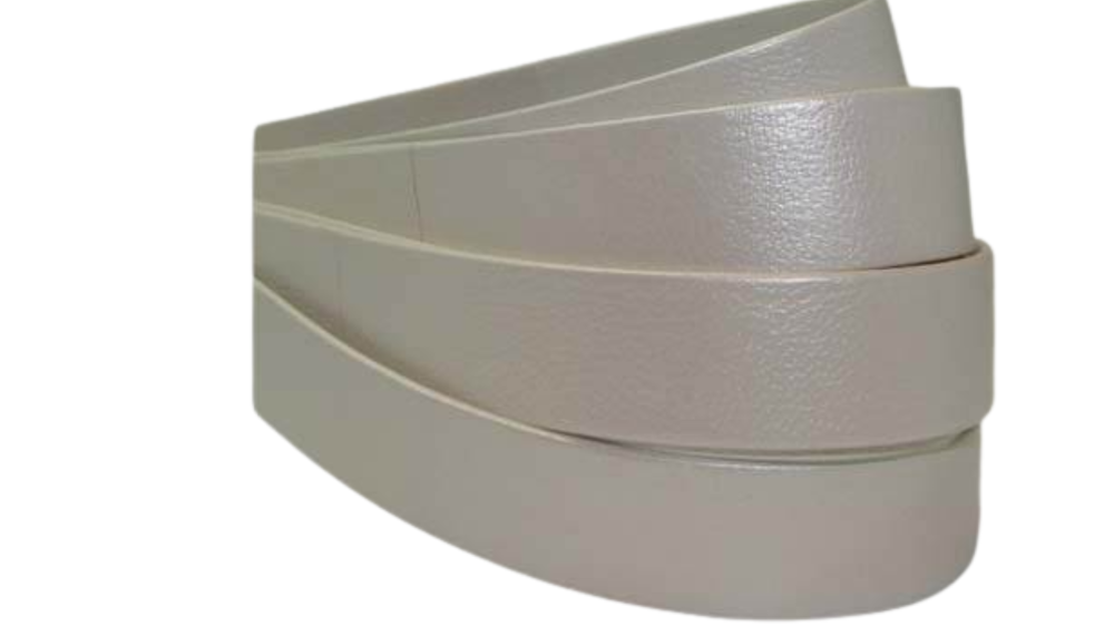 Nappa Leather Flat-White Pearl-20mm