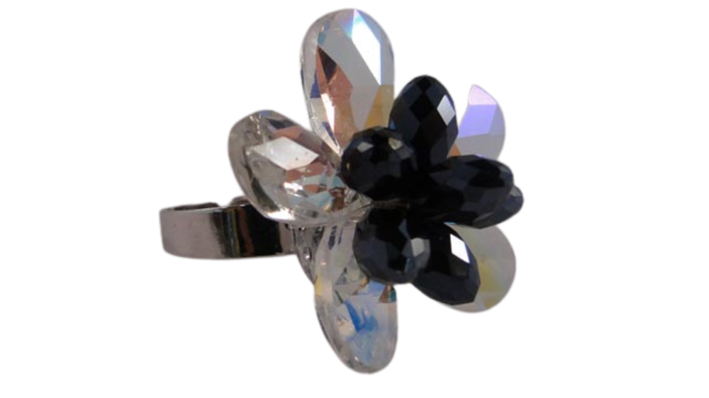 GBJ-Ring-Rose Crystal