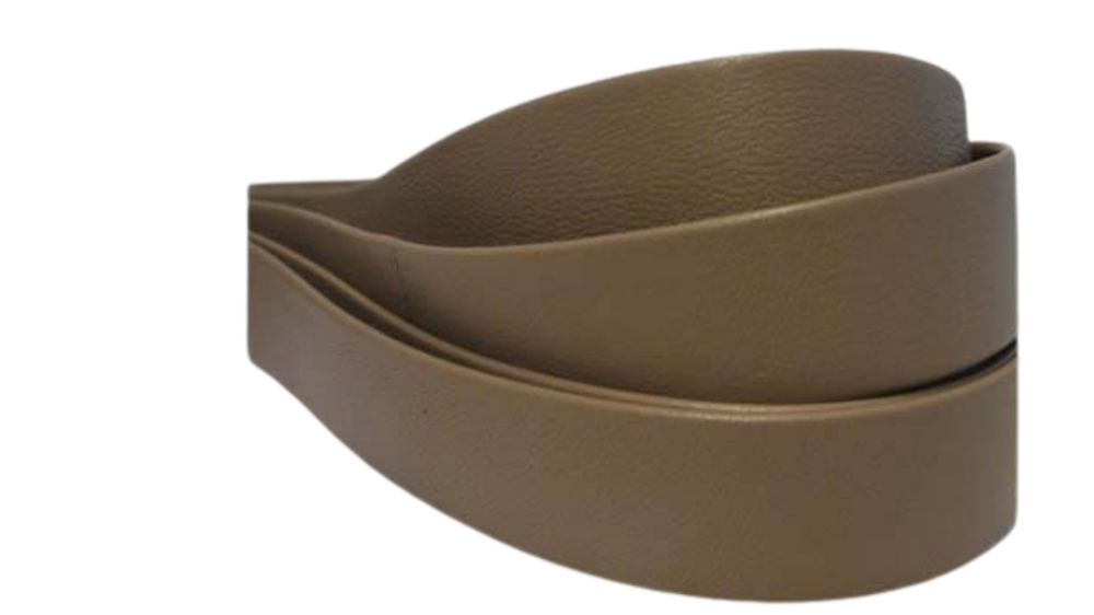 Nappa Leather Flat-Medium Taupe-20mm
