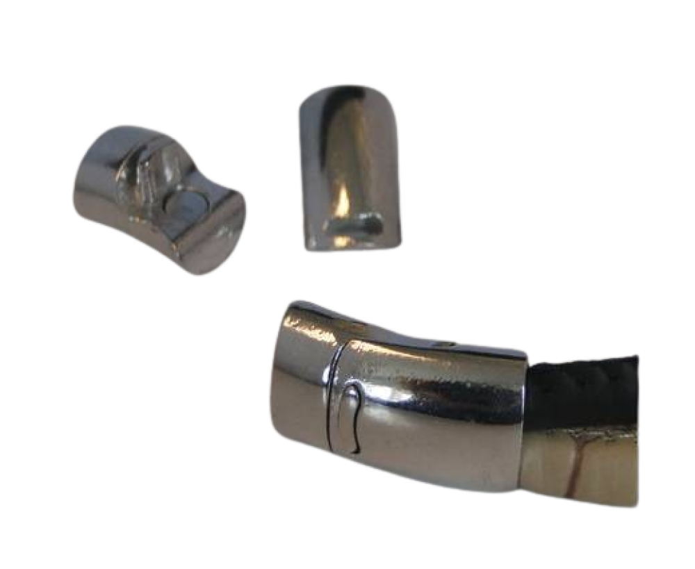 Zamak magnetic clasp ZAML78-10x6,5mm